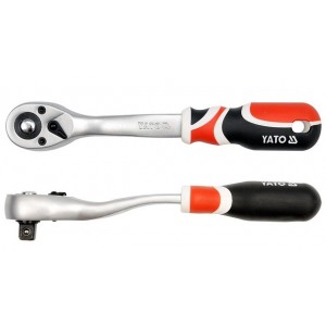Ráčna 1/2" 255 mm vyhnutá YATO YT-0732