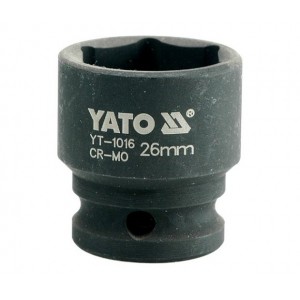 Nástavec 1/2" rázový šestihranný 26 mm CrMo YATO YT-1016