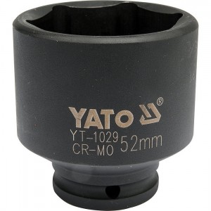 Nástavec 1/2" rázový šestihranný 52 mm CrMo YATO YT-1029