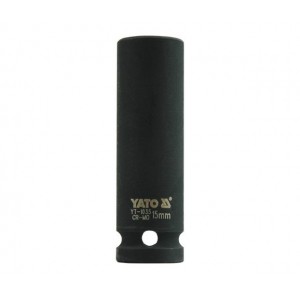 Šestihranný hluboký bit CrMo - 1/2 palce, 15 mm rázový YATO YT-1035 