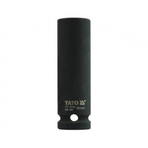 Nástavec 1/2" rázový šestihranný hluboký 16 mm CrMo YATO YT-1036