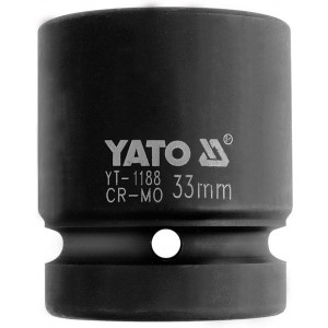 Nástavec 1" rázový šestihranný 28 mm CrMo YATO YT-1184