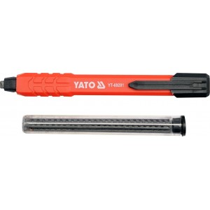 Tužka zednická automatická + 5 náhradních náplní YATO YT-69281
