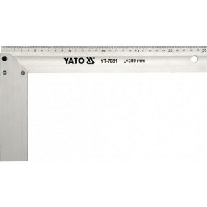Truhlářský úhelník hliníkový 250mm YATO YT-7080