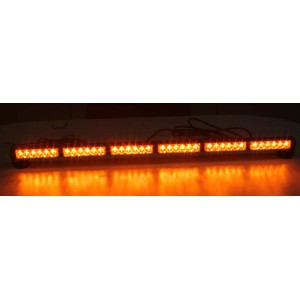 LED světelná alej, 36x 1W LED, oranžová 950mm