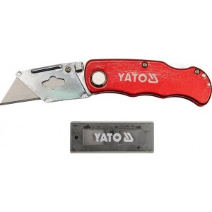 Nůž řezací + 5 ks břitů YATO YT-7532