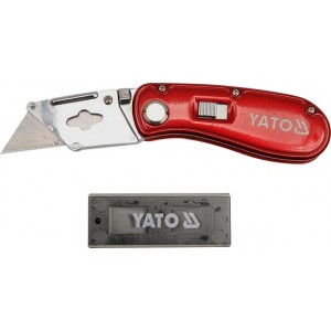 Nůž řezací + 3 ks břitů YATO YT-7534