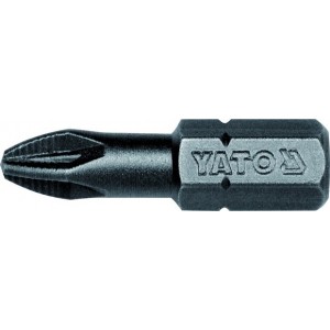 Bit křížový 1/4" PZ2 x 25 mm 50 ks YATO YT-7811