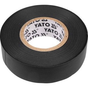 Páska izolační 15 x 0,13 mm x 20 m černá YATO YT-8159