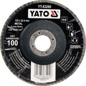 Kotouč lamelový Yato korundový 125mm P60 YATO YT-83293