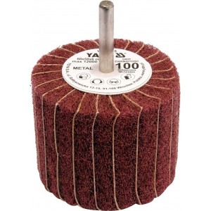 Kotouč lamenový radiální 60x50 P-150 s hřídelí 6 mm YATO YT-83396