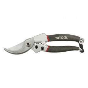 Nůžky zahradnické 200mm (do 20mm) šikmý stříh AL rukojeť YATO YT-8845