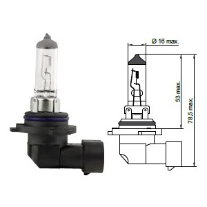 Autožárovka HB4 12V 51W P22d TESLA B18401