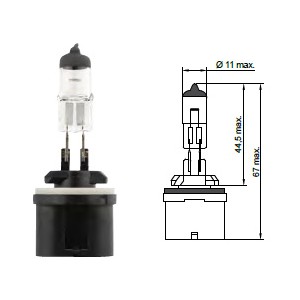 Autožárovka H27W/1 12V 27W PG13 TESLA B12711