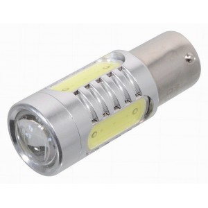 Žárovka 4 SMD LED 12V Ba15S s rezistorem CAN-BUS ready bílá Compass 33809