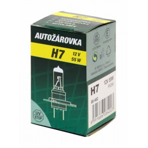 Žárovka 12V H7 55W PX26D box GREEN