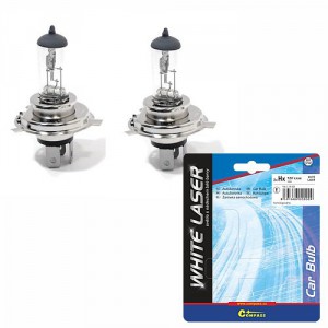  Žárovka 12V H4 60/55W P43t WHITE LASER 2ks Compass 08626
