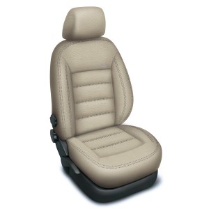 Autopotahy kožené BMW X5 I, od r. 2000-2006, AUTHENTIC LEATHER béžové