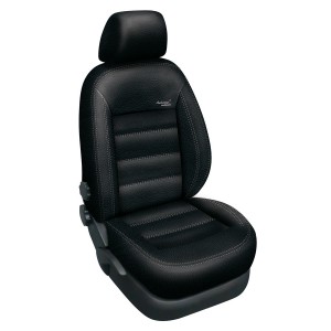 Autopotahy Peugeot 2008, od r. 2014, AUTHENTIC LEATHER černé