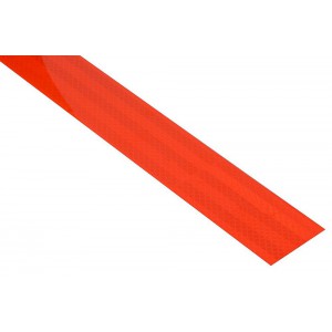 Compass samolepící páska reflexní 1m x 5cm červená
