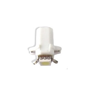 Mini LED B8,3d žárovka do palubní desky bílá/3SMD