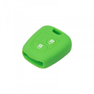 Silikonový obal pro klíč Citroen 2-tlačítkový zelený
