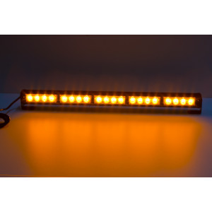 LED světelná alej 20x LED 3W oranžová 580mm