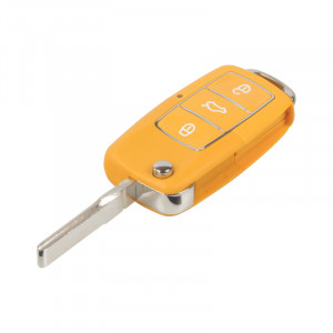 Náhradní obal klíče pro Škoda, VW, Seat, 3-tlačítkový, oranžový