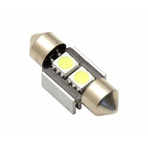 2 SMD LED 12V suf. SV8.5 s rezistorem CAN-BUS ready bílá Compass 33802