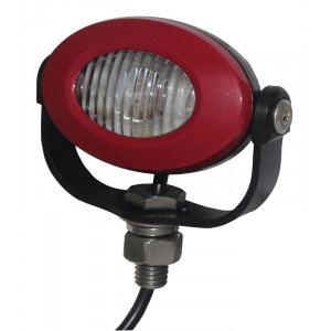 PROFI LED výstražné světlo 12-24V 3x3W červený ECE R65 92x65mm