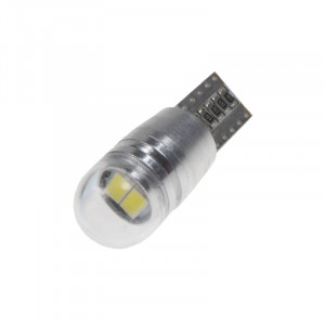 LED žárovka 12V T10 bílá, 2LED/5730SMD