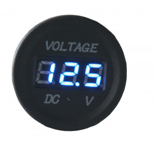 Digitální voltmetr 6-30V modrý
