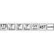 Gola sada 1/2", 3/8", 1/4" 173 ks Sthor TO-58688
