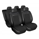 Autopotahy CITROEN BERLINGO II , 5 samostatných sedaček, Eco kůže + alcantara černé