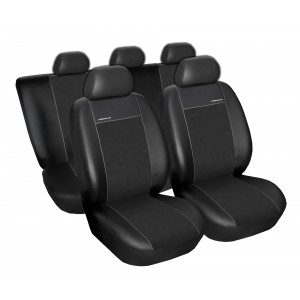 Autopotah Automega Citroen BERLINGO II 5 samostatných sedaček Eco kůže + alcantara černé