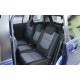 Autopotahy kožené MAZDA 5 I, 7 míst, od r. 2005-2010, AUTHENTIC VELVET, černé