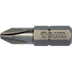 Bit křížový 1/4" PH2 x 25 mm 10 ks S2 YATO YT-78132