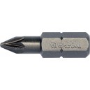 Bit křížový 1/4" PZ1 x 25 mm 10 ks S2 YATO YT-78134