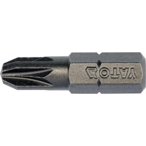 Bit křížový 1/4" PZ3 x 25 mm 10 ks S2 YATO YT-78136