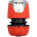 Rychlospojka hadicová 1/2", ABS plast, 12,5mm, STOP ventil YATO YT-99803