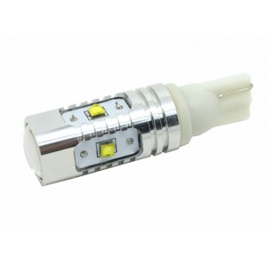 CREE LED T10 12-24V, 25W (5x5W) bílá