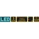 Svítilna TELESKOP s magnetem 3 LED Vorel 78405