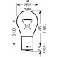 Autožárovka 12V 21W BAU15s PY21W ORANGE TUNGSRAM - 10ks