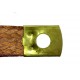 Měděný zemnící (kostřící) pásek 400x15 mm