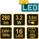Montážní lampa 13 LED 3,2W/230V  Vorel 82699