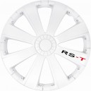 Poklice na kola RS-T WHITE 15"