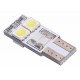 Autožárovka 4 LED SMD 12V T10 s rezistorem CAN-BUS ready bílá Compass 33793