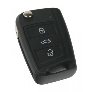 Náhradní obal klíče pro VW 2014-, 3-tlačítkový