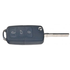 Náhradní klíč pro Škoda, VW, Seat, 3tl., 434MHz, 5K0 837 202 AD