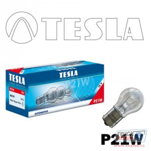 Autožárovka TESLA P21W B52101 12V 21W BA15s